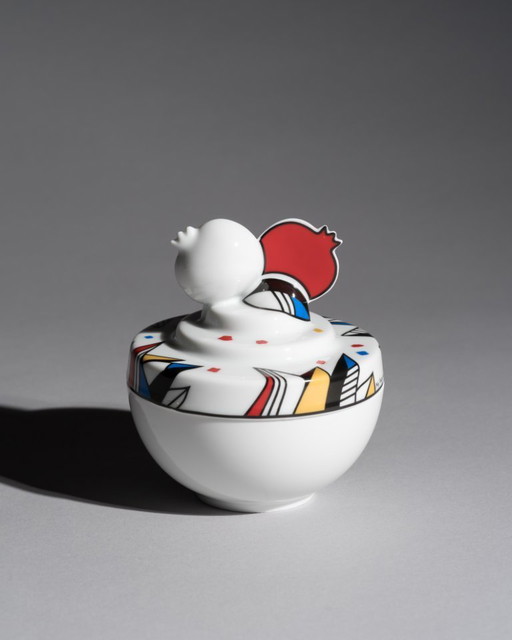 Rosenthal Artista Caja con tapa Künstler-Sammeldose No.9 Antje Brüggemann-Breckwoldt