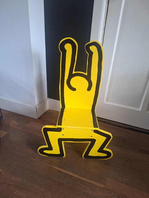 Sedia per bambini vintage di Keith Haring Vilac Design
