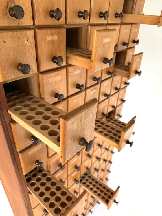 Image 1 of Vintage XL Apothekerskast/ladekast ‘30
