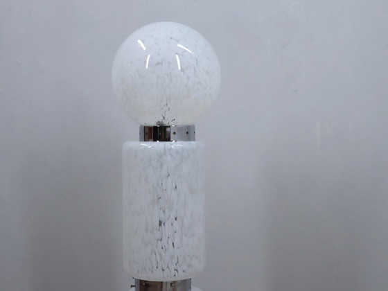 Image 1 of Murano glass totem floor lamp AV MAZZEGA 1960s