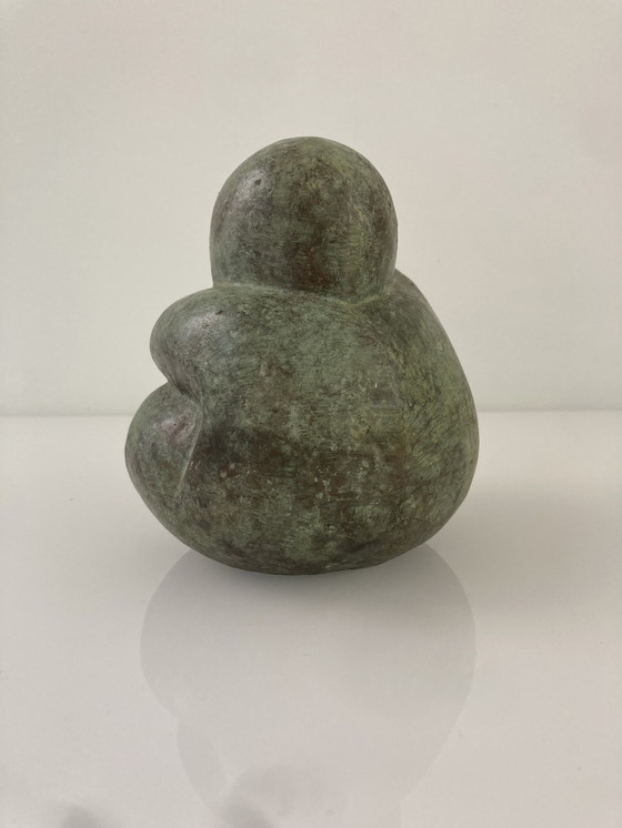 Image 1 of Figurine en bronze d'une figure primitive