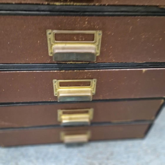 Meuble à Tiroirs de Bureau Ancien Victorien Cabinet à Papier Petite Unité – Meubles de rangement pour bureau (photo 8 of 11)