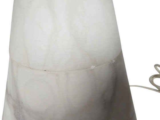 Image 1 of Pegasan S.L. - alabaster - Spain - cone - table lamp - 80s