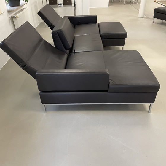 Image 1 of Sofá funcional Brühl Tomo, sofá esquinero, sofá de cuero L, sofá relax