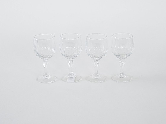 Image 1 of Set aus vier Gläsern, dänisches Design, 1970er Jahre, hergestellt in Dänemark