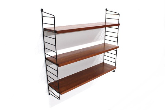 Image 1 of Come nuovo! Scaffale vintage in teak Nisse Strinning, metà secolo, anni '60-'70, n. 3