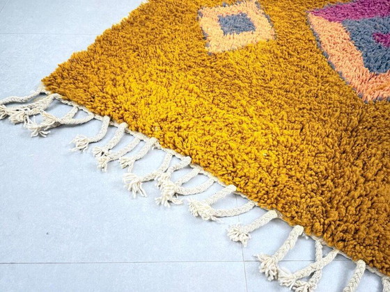 Zeldzaam handgemaakt Berber wollen tapijt 200/260 cm – Vloerkleden en tapijten, Wool (photo 5 of 9)