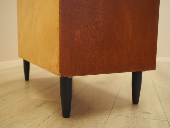 Image 1 of Kommode aus Teakholz, dänisches Design, 1970er Jahre, hergestellt in Dänemark