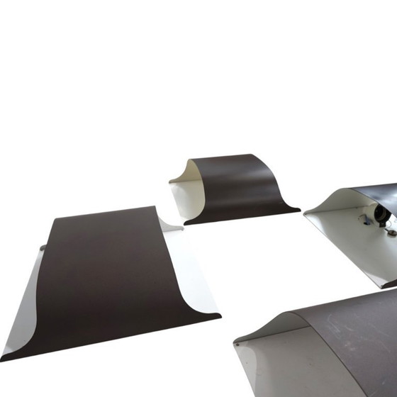 Image 1 of Juego de 4 lámparas de pared Staff de Dieter Witte y Rolf Krüger, 1970.