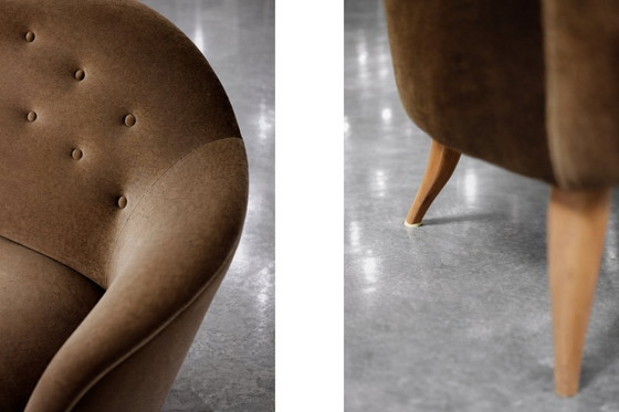 Image 1 of Vintage Mid-Century Scandinavian Modern Paradiset Sofa by Kerstin Hörlin-Holmquist for Nordiska Kompaniet, 1950s