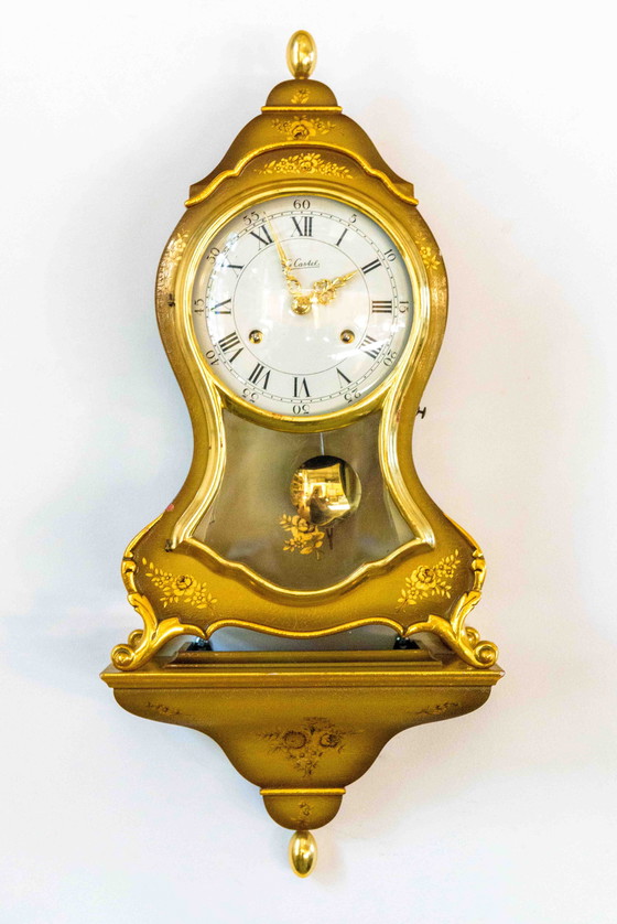 Image 1 of Le Castel Duchesse clock – Swiss craftsmanship in opulent Louis XV style (1958)