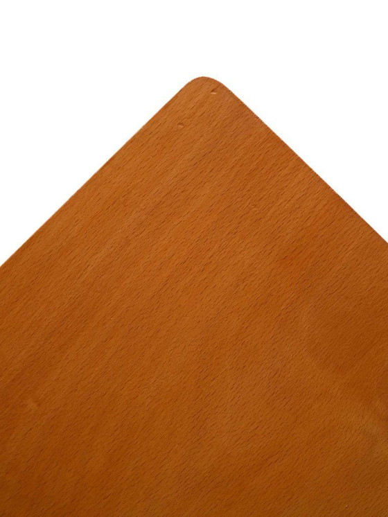 Image 1 of 1960s Scandinavian Beechwood Bedside Table