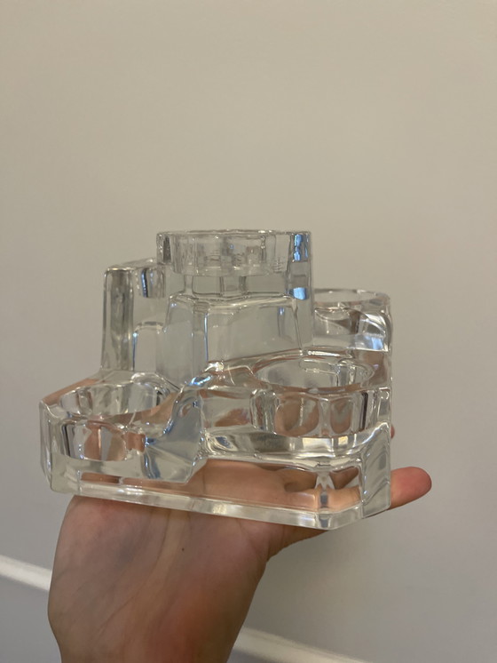 Image 1 of Vintage Partylite Crystal Palace tea light holder