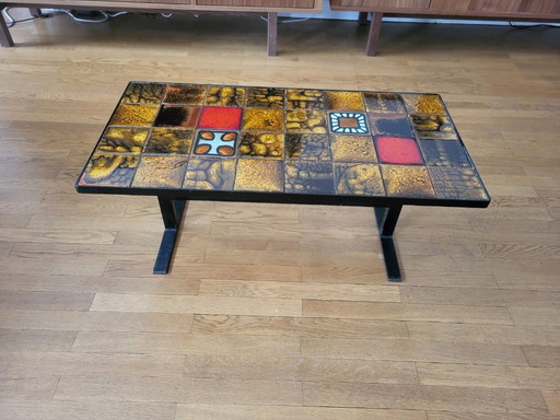 Table basse Jean Gregorieff pour Roche Bobois France 1969