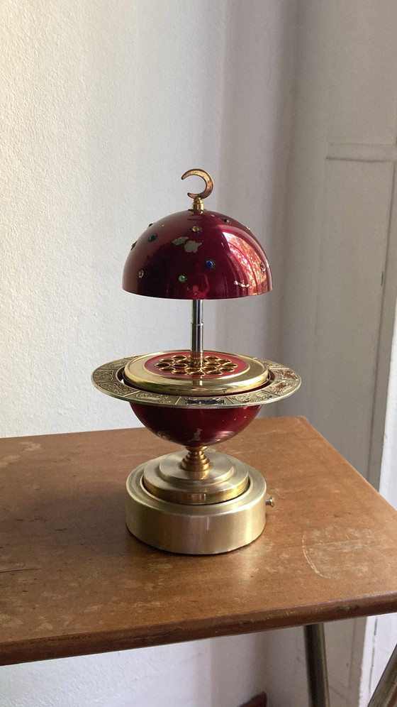 Image 1 of Portasigarette pianeta vintage con carillon 