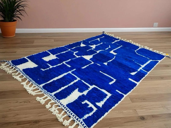 Tapis en laine traditionnel fait main 3 x 2 m – Wool (photo 5 of 10)