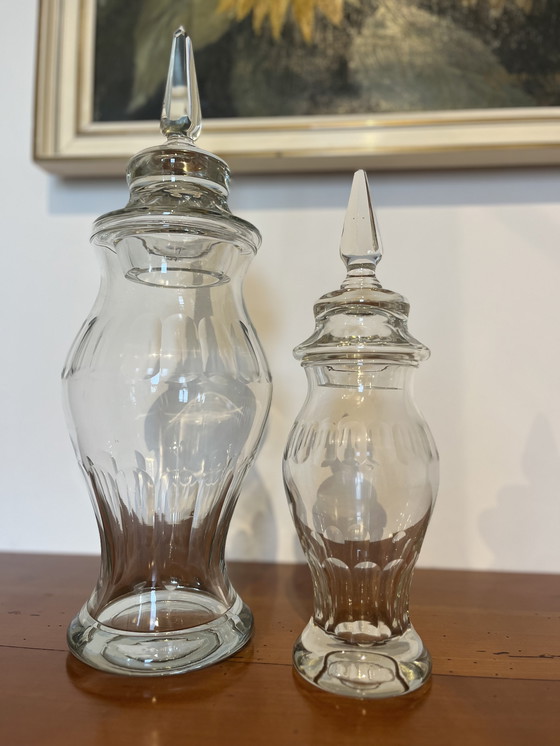 Image 1 of 2 oude stolp potten