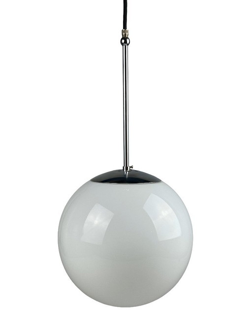 60er 70er Jahre Lampe Kugellampe Hängelampe Glas Deckenlampe Space Age Design