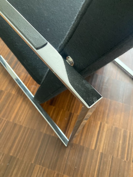 Image 1 of Fauteuil Arco Spine - Burkhard Vogtherr (Feutre et Cuir)