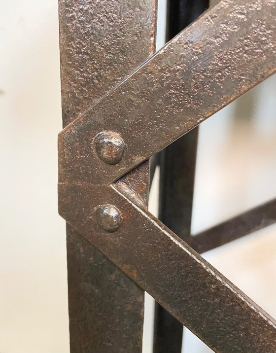 Image 1 of Tavolino laterale industriale rivettato, anni '60