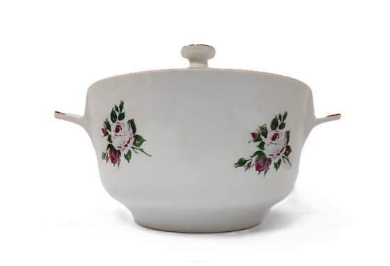 Image 1 of Vintage porcelain serving bowl, soup bowl