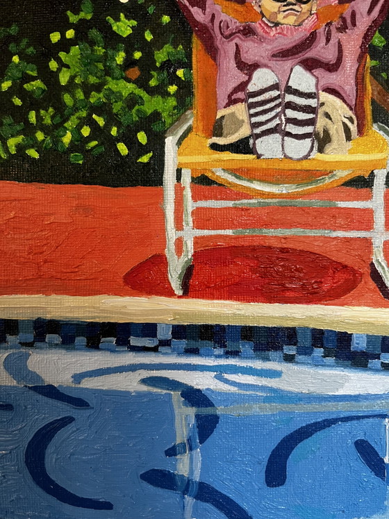 Bathing urge – Paintings & Drawings, Canvas (photo 5 of 10)