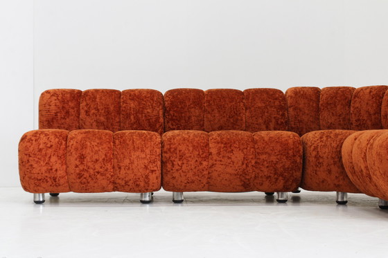 Image 1 of Vintage Italiaanse Modulaire bank Giuseppe Munari