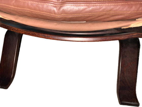 Image 1 of Poltrona Bramin Møbler Focus in pelle 