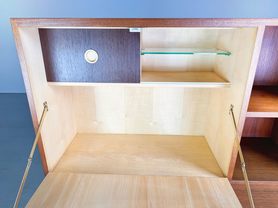 Image 1 of Cassettiera originale Georg Satink di metà secolo, segretaria WK Furniture Teak