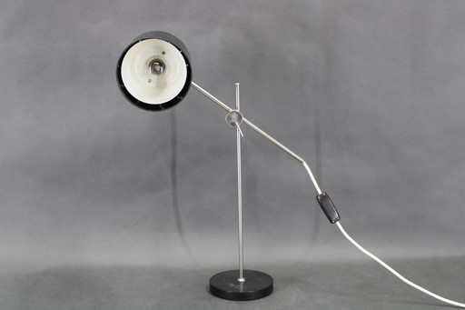 Lampe de table réglable en bakélite des années 1950, Tchécoslovaquie