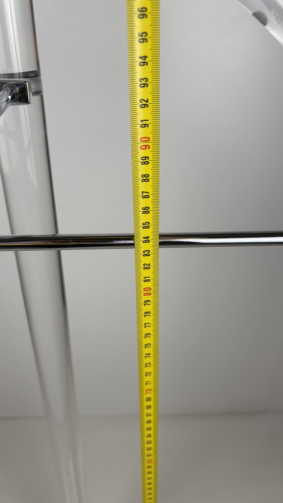 Image 1 of Appendiabiti vintage in plexiglas acrilico / attaccapanni Space Age Chrome