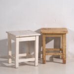 Antike Nachttische (ca. 1920). 2-teiliges Set #2 – Beistelltische, Rustic (photo 6 of 10)