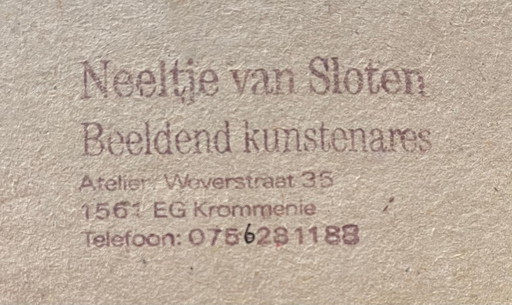 Neeltje van Sloten - Urlaub in Griechenland