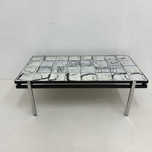 Mid - Century Tile Coffee Table , 1970S 