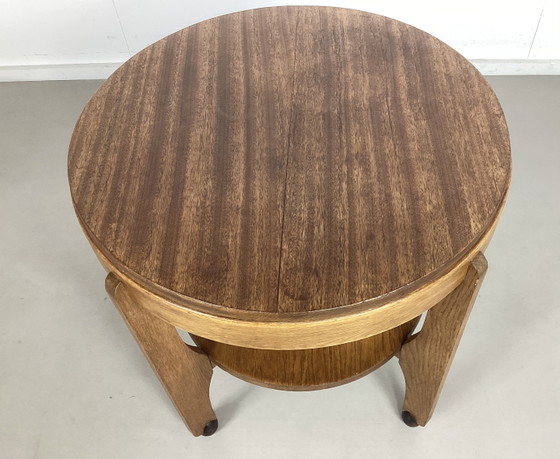 Amsterdam School Modernist Table 1920s Art Deco – Side tables, Wood (photo 5 of 10)
