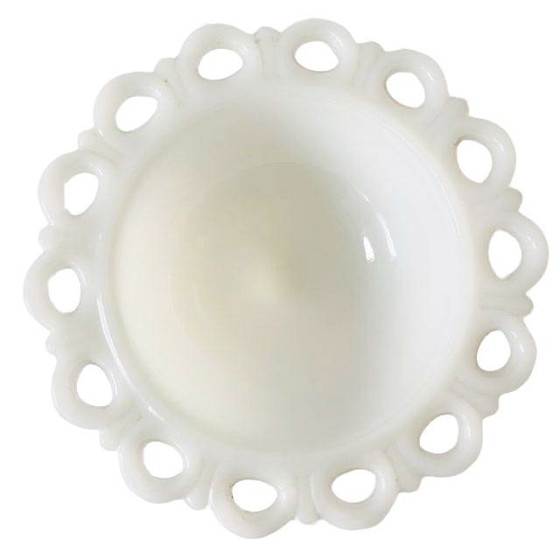 Image 1 of Servicio de café opalina de mediados de siglo vaso de leche años 60