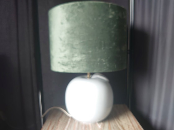 Image 1 of Vintage Herda table lamp "Apple" made of ceramic