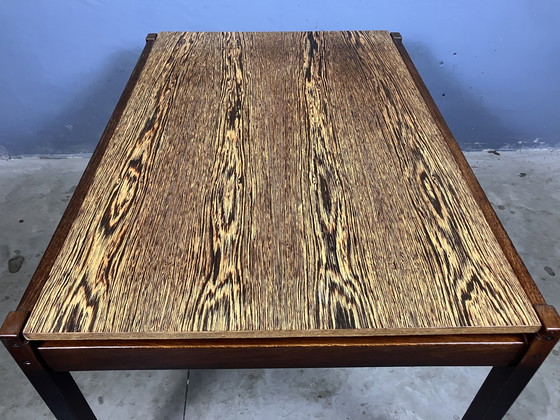 Image 1 of Pastoe Wenge table desk Braakman extendable