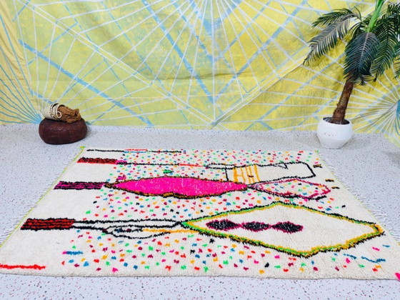 Image 1 of Alfombra marroquí hecha a mano 200cm x 300cm