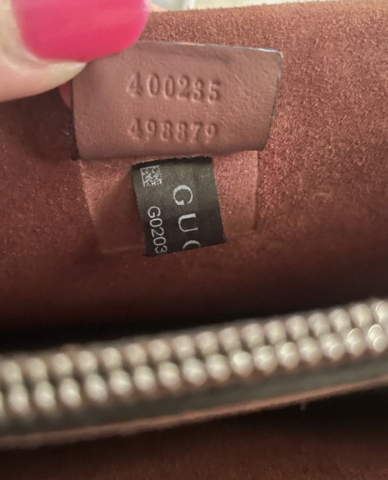 Gucci Dionysus GG Supreme Blooms Medium – Borse a mano, Metallo, Tela (photo 11 of 13)
