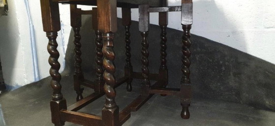 Antiek Getordte Hangoortafel – Wood (photo 6 of 10)