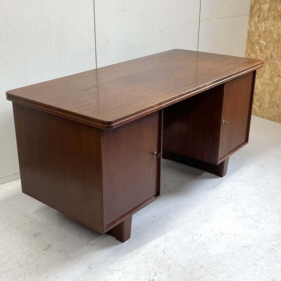 Image 1 of Vintage Formule Kemkes bureau `Moorsel` werkplek buro
