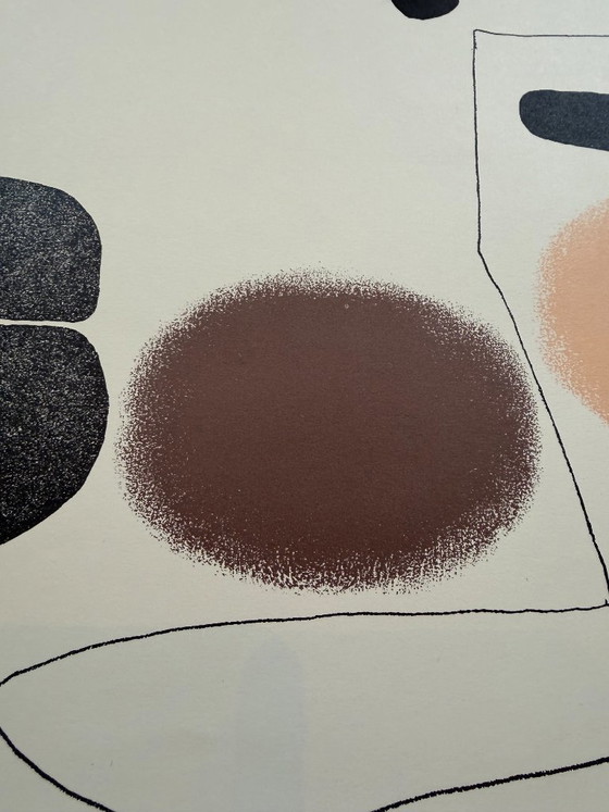 Image 1 of Victor Pasmore (1908-1998), Marlborough Zurigo, 1973, manifesto d'epoca della mostra, stampato in Svizzera