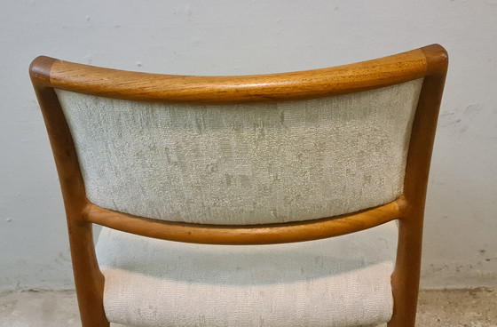 Image 1 of 5 Vintage, design stoelen. Niels O. Møller Danmark Model 80