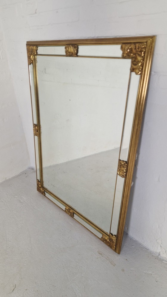 Specchio Deknudt Hollywood Regency, XX secolo – Vetro, Legno (photo 5 of 5)