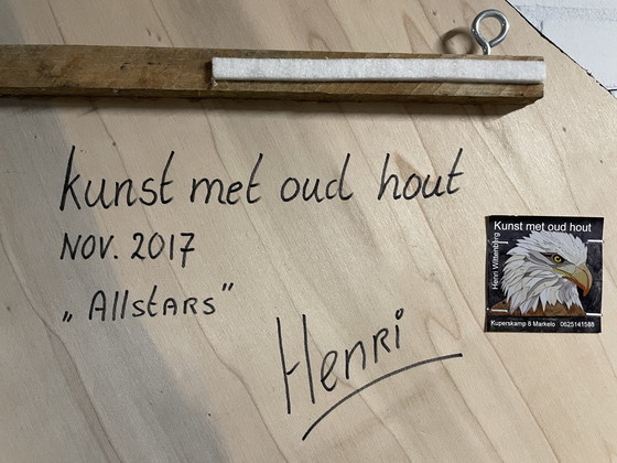 Image 1 of Sculpture murale "Allstars