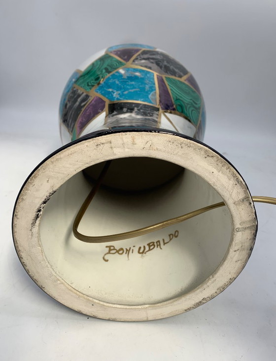 Image 1 of Share boni 1980s ceramic table lamp