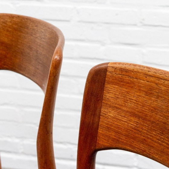 Image 1 of Juego de 4 sillas de comedor Henning Kjaernulf