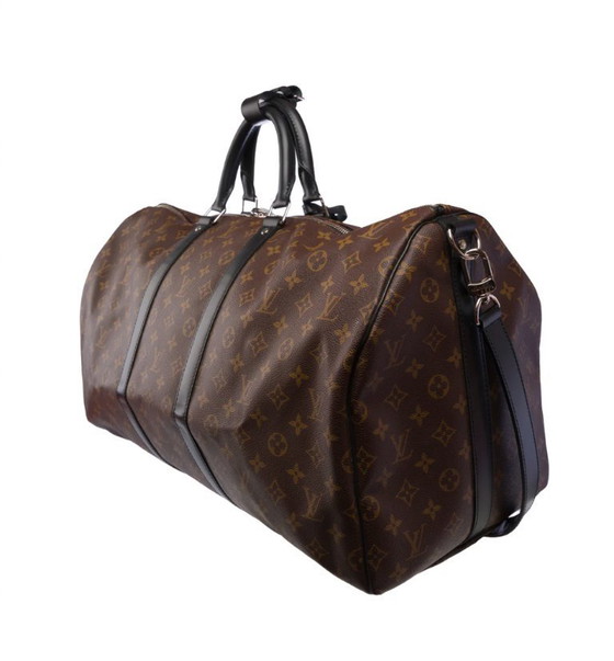 Image 1 of Borsa LOUIS VUITTON Keepall en Toile Marron - 103362