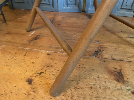 Image 1 of Straordinaria sedia pieghevole in faggio francese antico